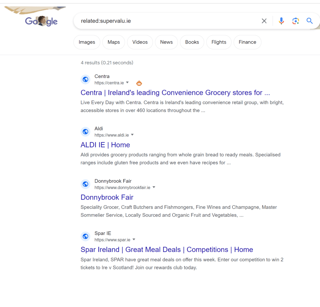 How to Find Similar Sites on Google 2 example of How to Find Similar Sites on Google